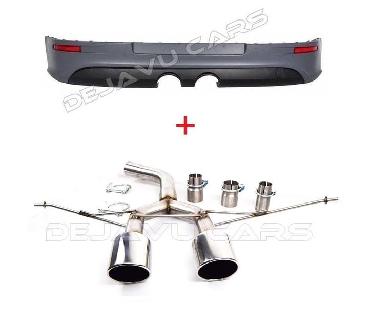 R32 Look Bumper + Sport Uitlaat voor Volkswagen Golf 5 / GTI, Auto diversen, Tuning en Styling, Ophalen of Verzenden