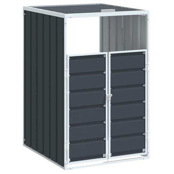 Kliko Box Antraciet | Tweede Kansje | OP = OP, Tuin en Terras, Bergingen en Tuinkasten, Nieuw, Metaal, Containerberging, Verzenden