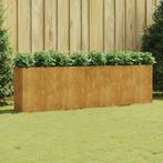 vidaXL Plantenbak verhoogd 280x40x80 cm cortenstaal, Tuin en Terras, Verzenden, Nieuw