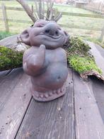 Statue, garden statue of a troll mythical creature - 25 cm -, Antiquités & Art