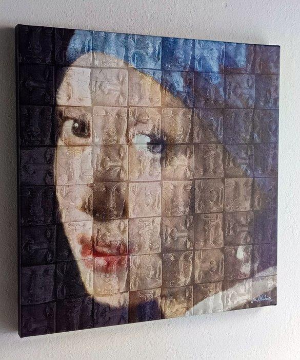 Salvatore Alibrio - Artists filter - Jan Vermeer, Antiek en Kunst, Kunst | Schilderijen | Modern