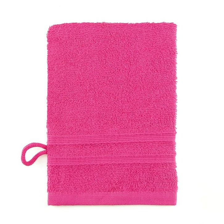 Débarbouillette Fuchsia Rose 15x22cm - Treb ADH, Huis en Inrichting, Badkamer | Badtextiel en Accessoires, Overige kleuren, Nieuw