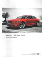 2011 AUDI A5 | S5 SPORTBACK INSTRUCTIEBOEKJE FRANS, Auto diversen, Handleidingen en Instructieboekjes