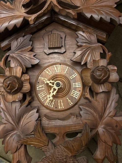 Koekoeksklok - Vintage Hout - 1950-1960, Antiek en Kunst, Antiek | Klokken