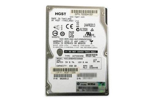 HP 5697-1286 450GB 10K SAS 6Gb/s 2.5-inch Hard Drive, Computers en Software, Servers, Zo goed als nieuw, 16 GB, Ophalen of Verzenden