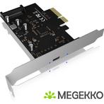 ICY BOX IB-PCI1901-C32 interfacekaart/-adapter USB 3.2 Gen 2, Verzenden, Nieuw