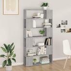 vidaXL Boekenkast/kamerscherm 100x24x188 cm grijs sonoma, Huis en Inrichting, Kasten | Boekenkasten, Verzenden, Nieuw