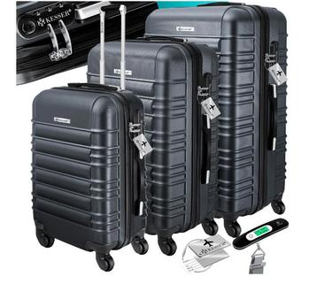 3 delige kofferset - met wielen -  hardcase - 3 koffers - beschikbaar voor biedingen