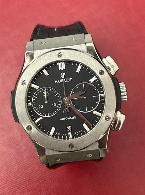 Hublot - Classic Fusion Chronograph 45 - 521.NX.1171.LR -, Handtassen en Accessoires, Horloges | Heren