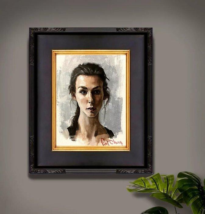 Paul Cheng - Young Women #14, Antiek en Kunst, Kunst | Schilderijen | Modern