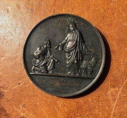 Vaticaan. Medal 1854 Pio IX - (1846-1878) Giovanni Maria, Postzegels en Munten, Munten en Bankbiljetten | Toebehoren