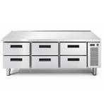 Koelwerkbank | LINEAR | Laag Model | 250L | 6 Laden (1/1, Verzenden, Nieuw in verpakking