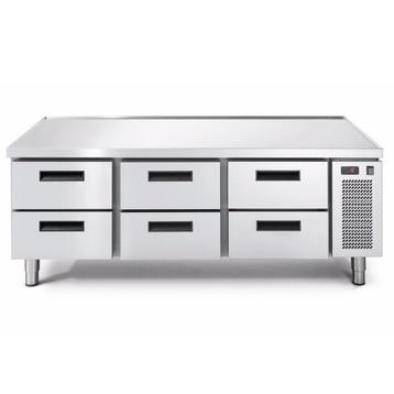 Koelwerkbank | LINEAR | Laag Model | 250L | 6 Laden (1/1, Verzenden