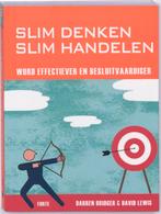 Slim denken, slim handelen 9789058777676 D. Bridge, Boeken, Verzenden, Gelezen, D. Bridge