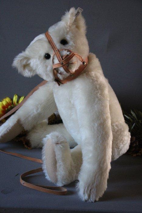 Steiff: muilkorf teddybeer 60 cm (!), zeldzaam alleen voor, Antiquités & Art, Antiquités | Jouets