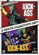 Kick-ass 1 & 2 op DVD, Cd's en Dvd's, Verzenden, Nieuw in verpakking
