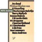 Dood 9789029006316 A.L. Constandse, Verzenden, Gelezen, A.L. Constandse