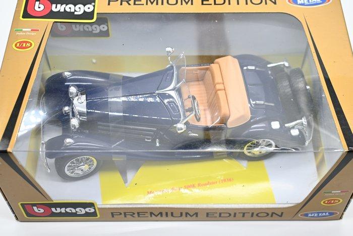 Bburago 1:18 - Modelauto - Mercedes-Benz 500K Roadster, Hobby en Vrije tijd, Modelauto's | 1:5 tot 1:12