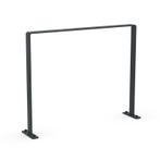 Fietsaanleunbeugel 2 fietsen Safety Antraciet 100 cm, Verzenden, Nieuw