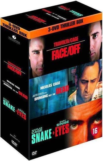 Nicolas Cage - Thriller Box (3DVD) beschikbaar voor biedingen