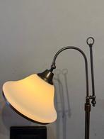 Staande lamp - Messing, Glas - Een grote vloerlamp - 200 cm, Antiek en Kunst