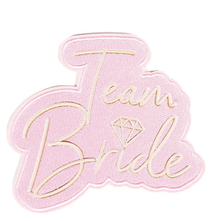 Patch Bride To Be 9,6cm 6st, Hobby en Vrije tijd, Feestartikelen, Nieuw, Verzenden