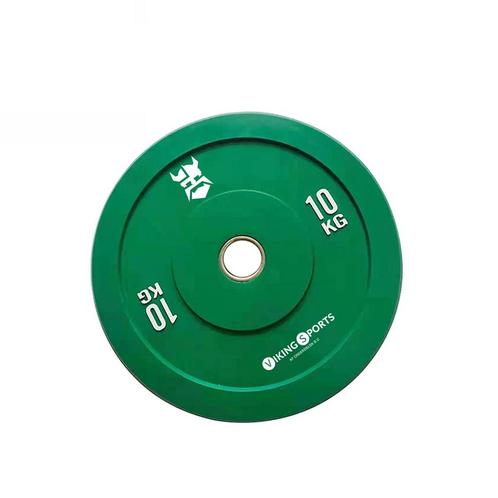 Veelzijdige rubberen halterschijf 10 kg - beschermt appar..., Sport en Fitness, Fitnessmaterialen, Nieuw, Ophalen of Verzenden
