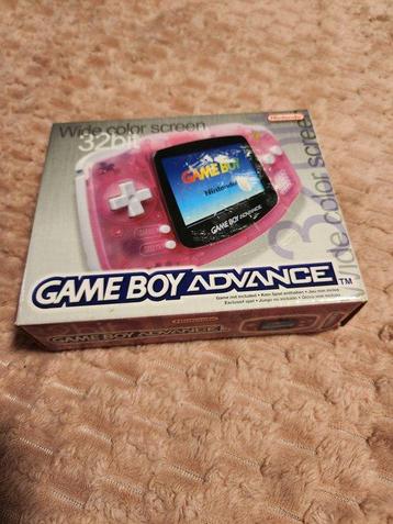 Nintendo - Gameboy Advance - Gameboy Advance pink boxed - beschikbaar voor biedingen