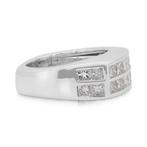 Bague - 18 carats Or blanc - 2.22ct. tw. Diamant (Naturelle), Bijoux, Sacs & Beauté, Bagues