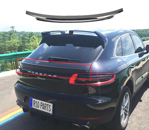 AILERON SPOILER PORSCHE MACAN 14- LOOK GTS NOIR BRILLANT, Auto-onderdelen, Carrosserie, Verzenden