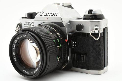 Canon AE-1 Program + FD 1.4/50mm Appareil photo reflex, Audio, Tv en Foto, Fotocamera's Analoog