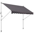 TRUUSK Aluminium Luifel 300 x 150 cm - Knikarm - Handslinger, Verzenden, Nieuw