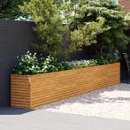 vidaXL Plantenbak verhoogd 482x50x69 cm cortenstaal, Tuin en Terras, Verzenden, Nieuw