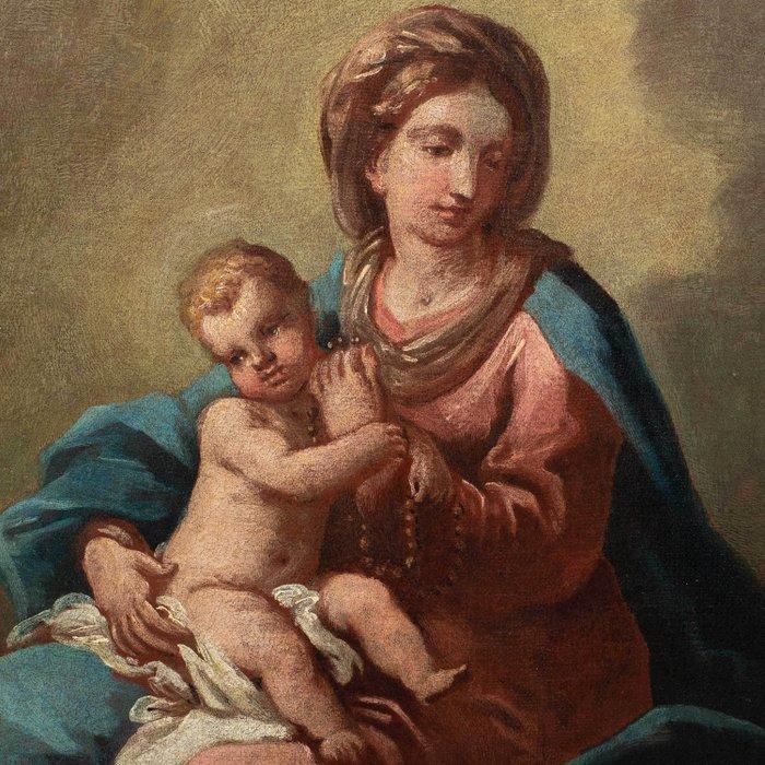 Venetian school (XVIII) - Virgin and Child, Antiek en Kunst, Kunst | Schilderijen | Klassiek