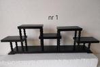 Standaard - Hout, 6 diverse display,s , tafeltjes - China, Antiek en Kunst