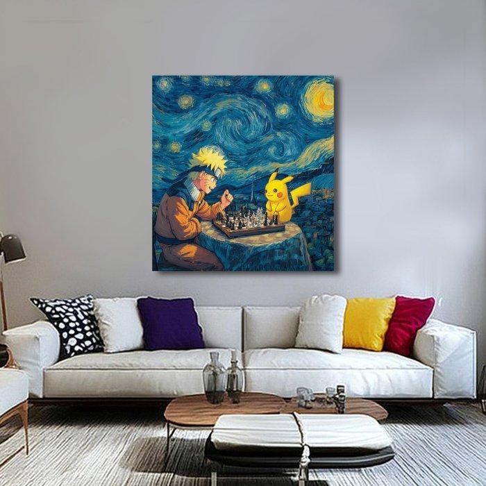 Canvas Fit - Alberto Ricardo - Bajo la Noche Estrellada:, Games en Spelcomputers, Spelcomputers | Overige Accessoires