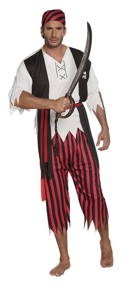 Piratenpak M, Kleding | Heren, Carnavalskleding en Feestkleding, Nieuw, Verzenden