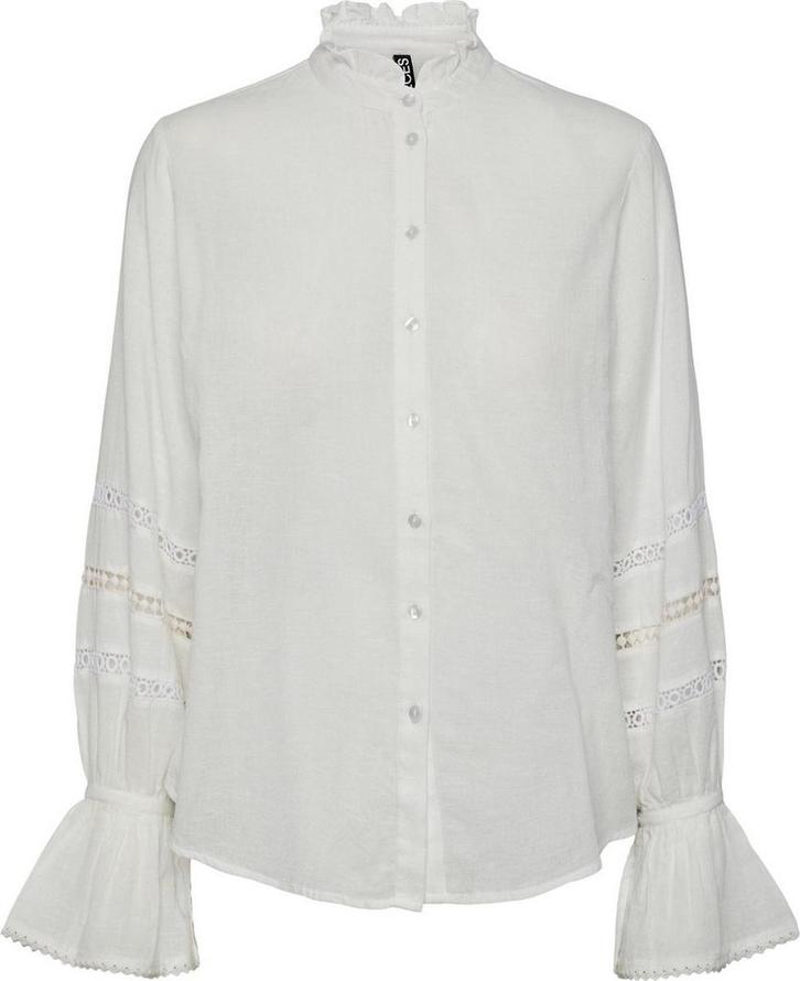 PIECES PCANNA LS SHIRT D2D Dames - Maat M (Dameskleding), Kleding | Dames, Overige Dameskleding, Nieuw, Verzenden