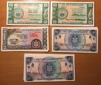 Western Samoa. - 12 x 10 shillings, 10 x 1, 10 x 2, 8 x 10,