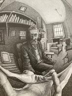 M.C. Escher (1898-1972) - Hand met spiegelende bol, Antiek en Kunst