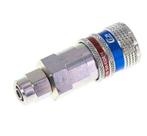 Acier/laiton DN 7.6 (7.2 Euro) Coupleur aérien de sécurité, Verzenden, Nieuw