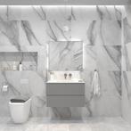 Badkamermeubelset Gliss Hermes 80 cm Beton Grijs, Doe-het-zelf en Bouw, Ophalen of Verzenden, Nieuw, Bad