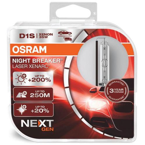 Osram D1S Night Breaker Laser Xenarc NextGen Xenonlampen, Autos : Pièces & Accessoires, Éclairage, Enlèvement ou Envoi