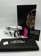 Richard Orlinski (1966) - sculptuur, Polar Bear (Silver) -