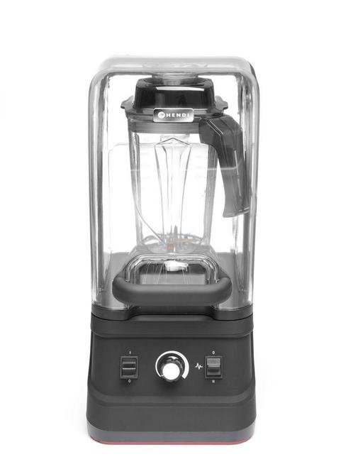 Bar Blender Met Dempkap, Hendi, 2,5L, Zwart, 220-240v/1680w,, Zakelijke goederen, Horeca | Keukenapparatuur, Ophalen of Verzenden
