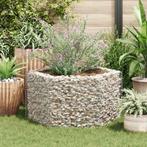 vidaXL Gabion plantenbak verhoogd zeshoekig 100x90x50 cm, Tuin en Terras, Verzenden, Nieuw