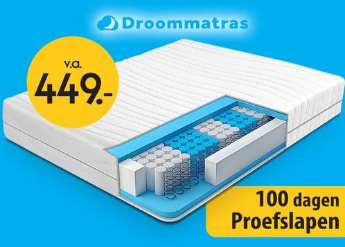 Matras 180x210 cm  pocketveringmatras met 7 comfortzone., Maison & Meubles, Chambre à coucher | Matelas & Sommiers, Envoi