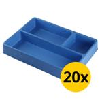 Datona Vakverdeling met 3 compartimenten - 20 stuks -, Doe-het-zelf en Bouw, Werkbanken, Ophalen of Verzenden, Nieuw