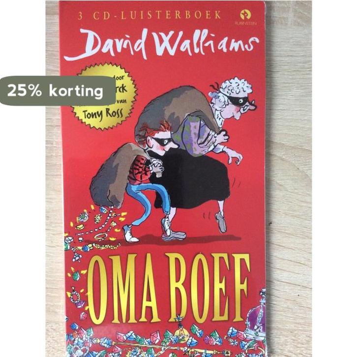 Oma Boef - David Walliams 9789044832952 David Walliams, Boeken, Overige Boeken, Gelezen, Verzenden
