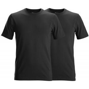 Snickers 2529 lot de 2 t-shirts - 0400 - black - taille l, Dieren en Toebehoren, Dierenvoeding